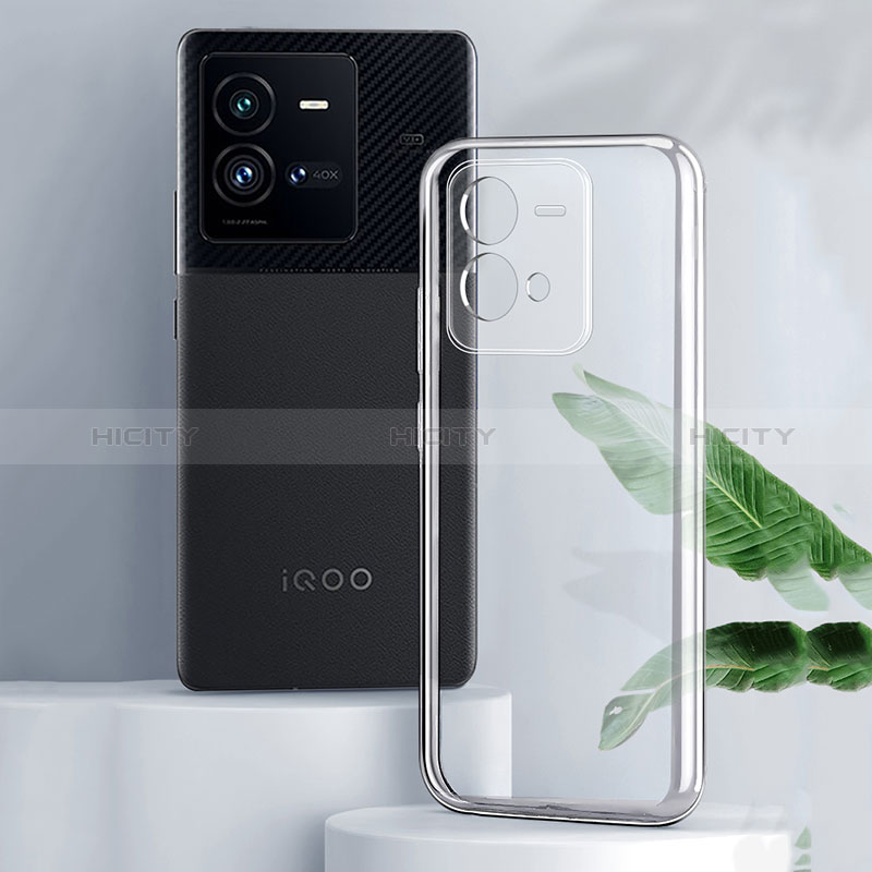 Coque Ultra Slim Silicone Souple Transparente pour Vivo iQOO 10 Pro 5G Clair Plus