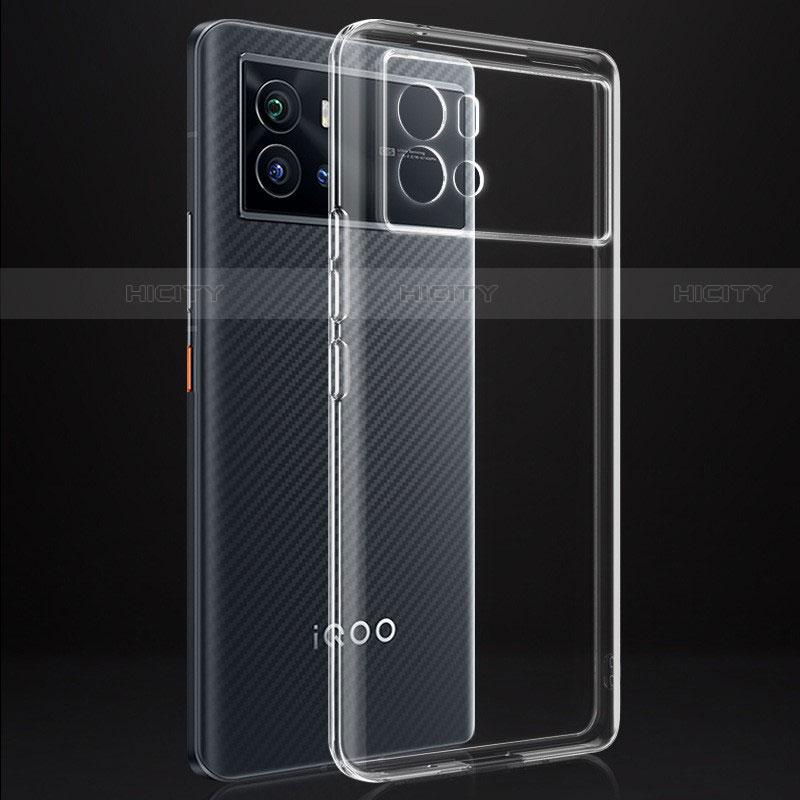 Coque Ultra Slim Silicone Souple Transparente pour Vivo iQOO 9 5G Clair Plus