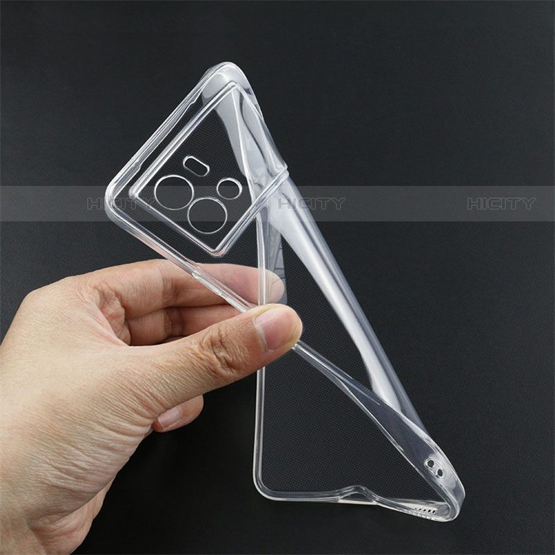 Coque Ultra Slim Silicone Souple Transparente pour Vivo iQOO 9 5G Clair Plus