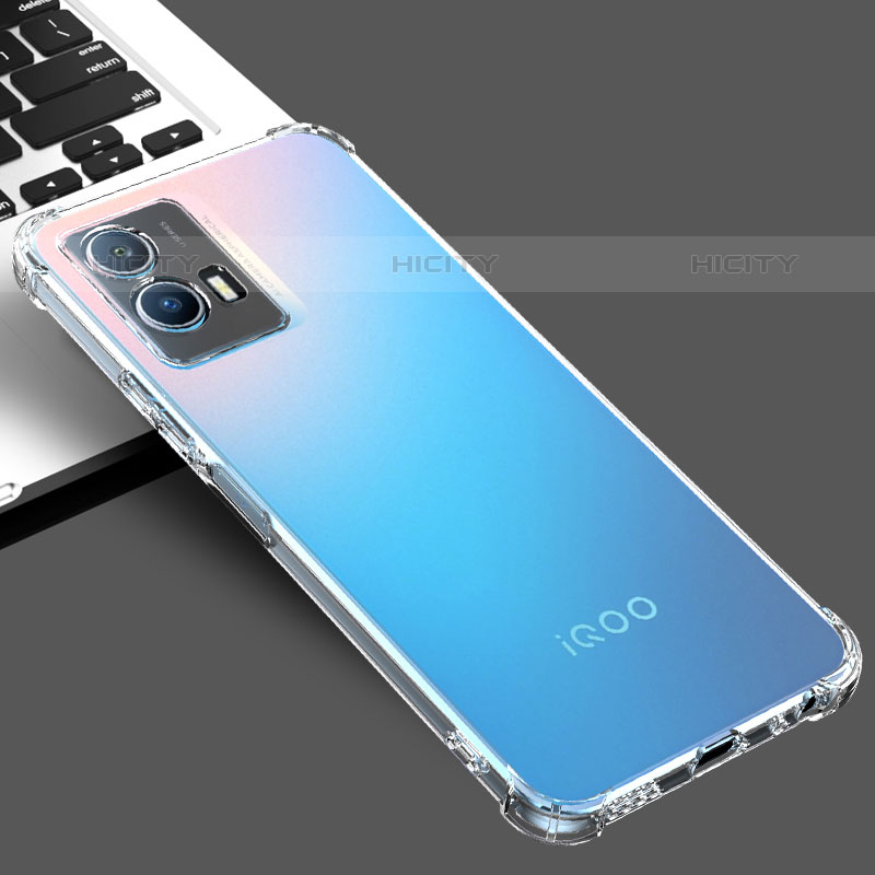 Coque Ultra Slim Silicone Souple Transparente pour Vivo iQOO U5 5G Clair Plus