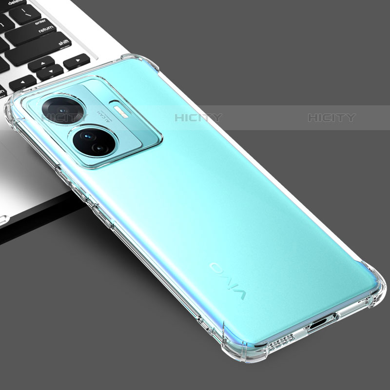 Coque Ultra Slim Silicone Souple Transparente pour Vivo iQOO Z6 Pro 5G Clair Plus