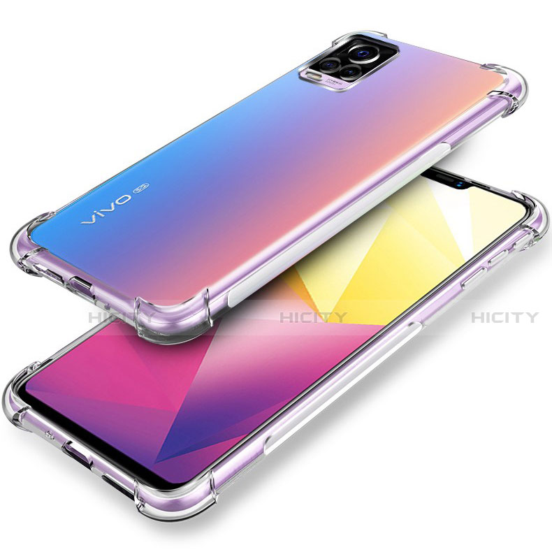 Coque Ultra Slim Silicone Souple Transparente pour Vivo V20 Pro 5G Clair Plus