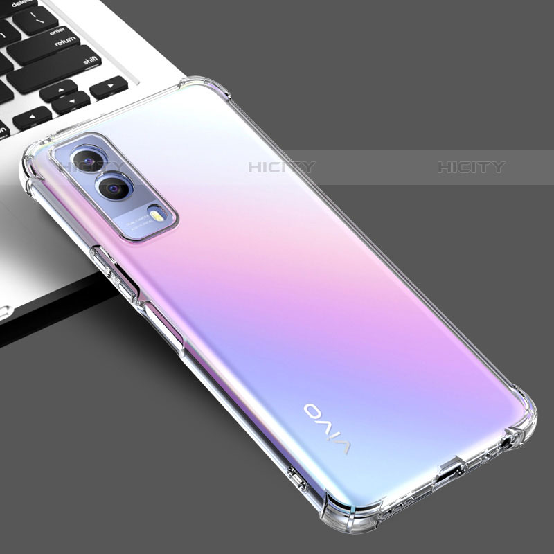 Coque Ultra Slim Silicone Souple Transparente pour Vivo V21e 5G Clair Plus