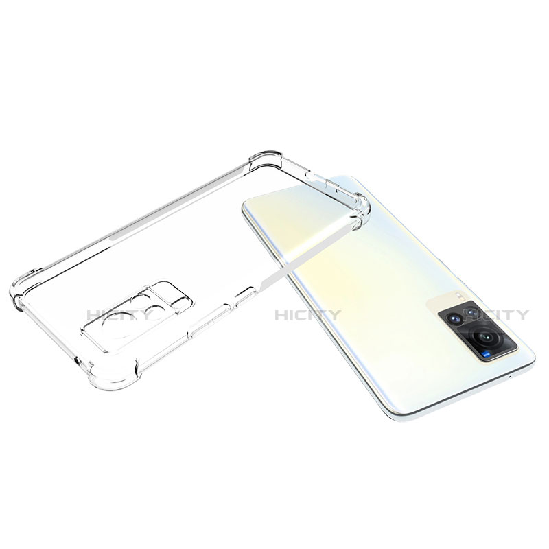 Coque Ultra Slim Silicone Souple Transparente pour Vivo X60 5G Clair Plus