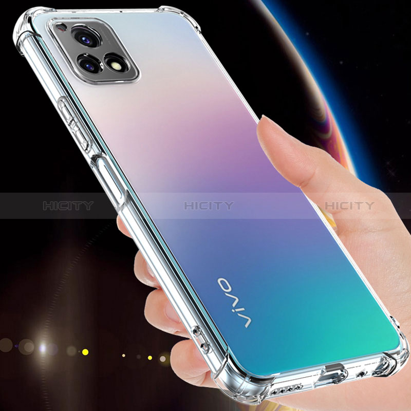 Coque Ultra Slim Silicone Souple Transparente pour Vivo Y52s t1 5G Clair Plus