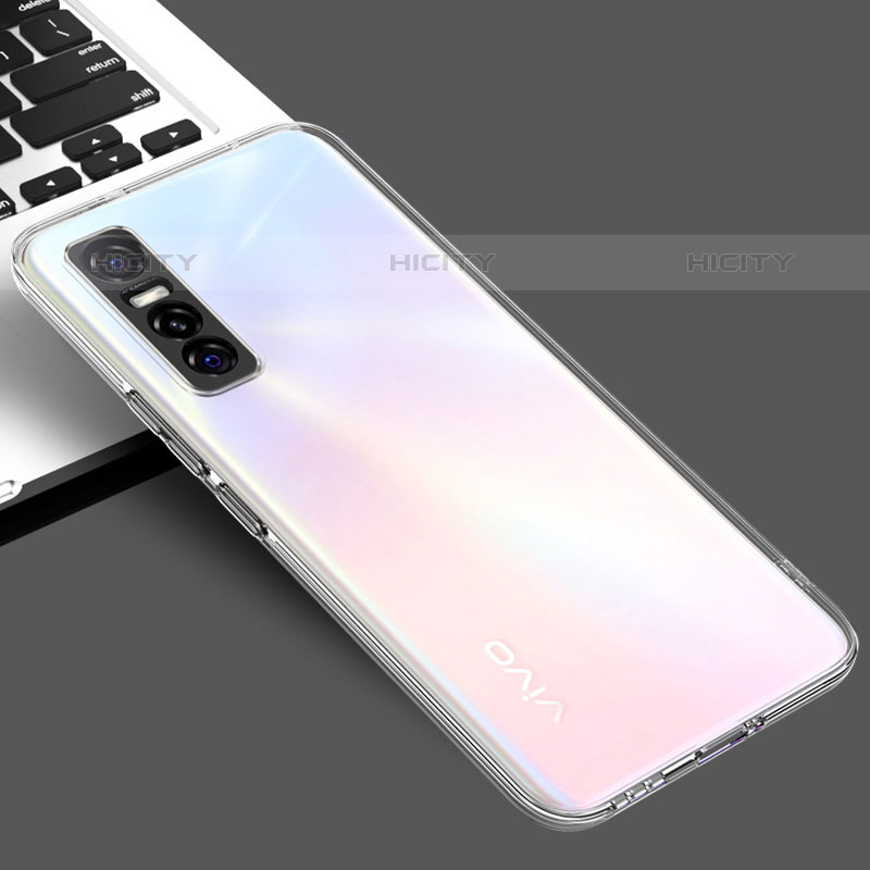 Coque Ultra Slim Silicone Souple Transparente pour Vivo Y73s 5G Clair Plus