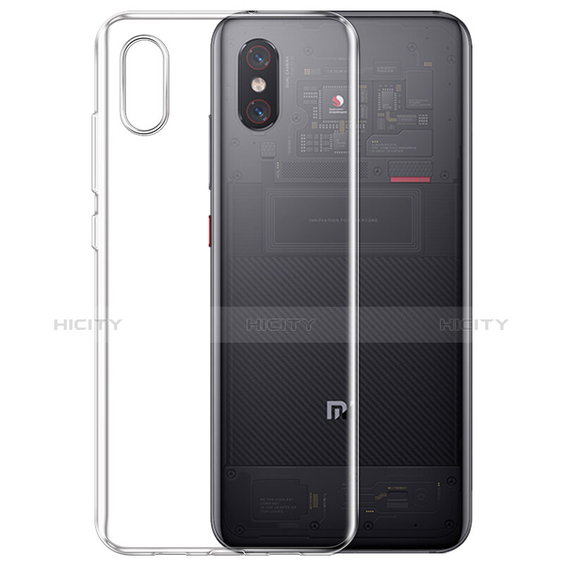 Coque Ultra Slim Silicone Souple Transparente pour Xiaomi Mi 8 Explorer Clair Plus