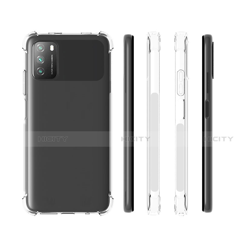 Coque Ultra Slim Silicone Souple Transparente pour Xiaomi Poco M3 Clair Plus