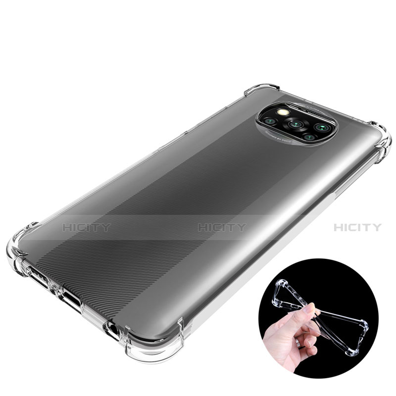 Coque Ultra Slim Silicone Souple Transparente pour Xiaomi Poco X3 Clair Plus