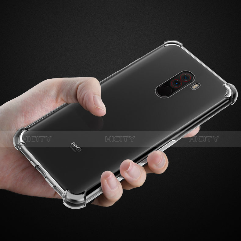 Coque Ultra Slim Silicone Souple Transparente pour Xiaomi Pocophone F1 Clair Plus