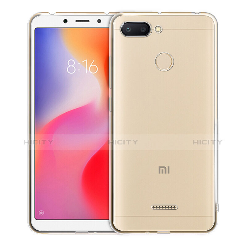 Coque Ultra Slim Silicone Souple Transparente pour Xiaomi Redmi 6 Clair Plus