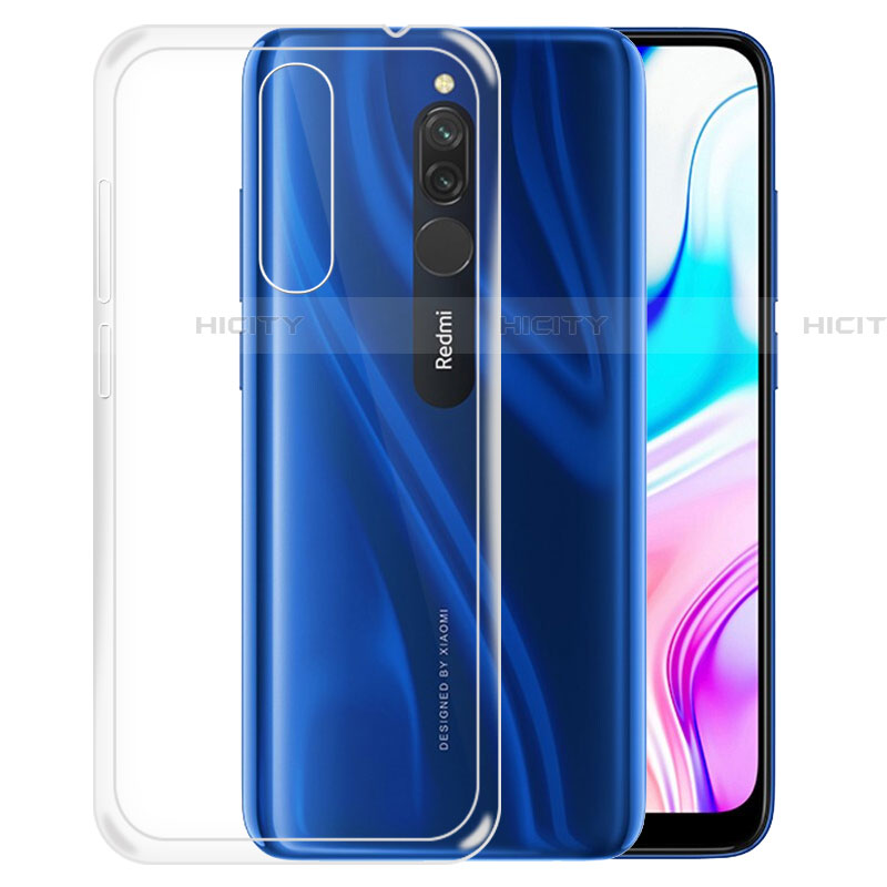 Coque Ultra Slim Silicone Souple Transparente pour Xiaomi Redmi 8 Clair Plus