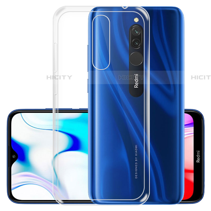 Coque Ultra Slim Silicone Souple Transparente pour Xiaomi Redmi 8 Clair Plus