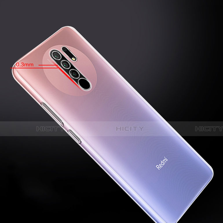 Coque Ultra Slim Silicone Souple Transparente pour Xiaomi Redmi 9 Prime India Clair Plus