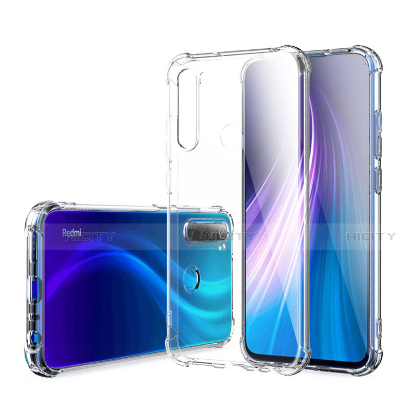 Coque Ultra Slim Silicone Souple Transparente pour Xiaomi Redmi Note 8 Clair Plus