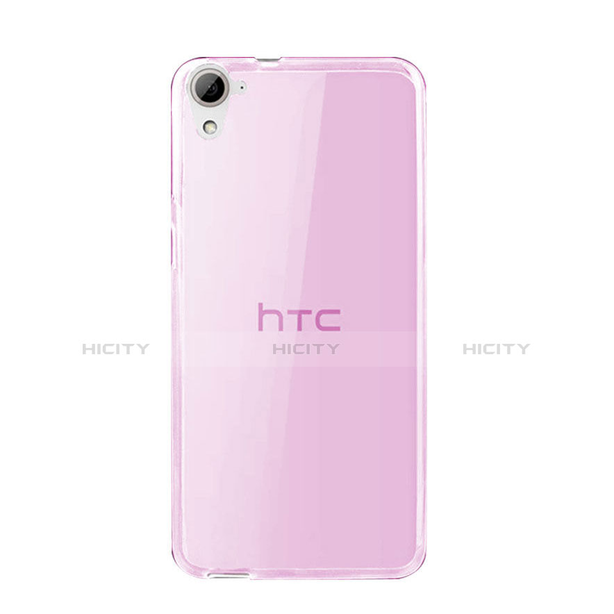 Coque Ultra Slim TPU Souple Transparente pour HTC Desire 826 826T 826W Rose Plus