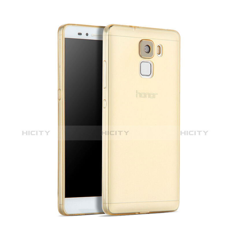 Coque Ultra Slim TPU Souple Transparente pour Huawei Honor 7 Or Plus