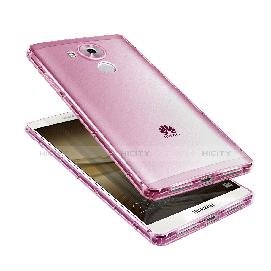 Coque Ultra Slim TPU Souple Transparente pour Huawei Mate 8 Rose Plus