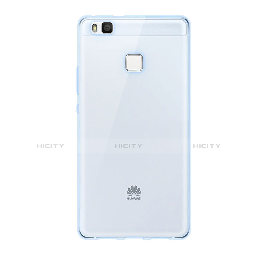 Coque Ultra Slim TPU Souple Transparente pour Huawei P9 Lite Bleu Plus