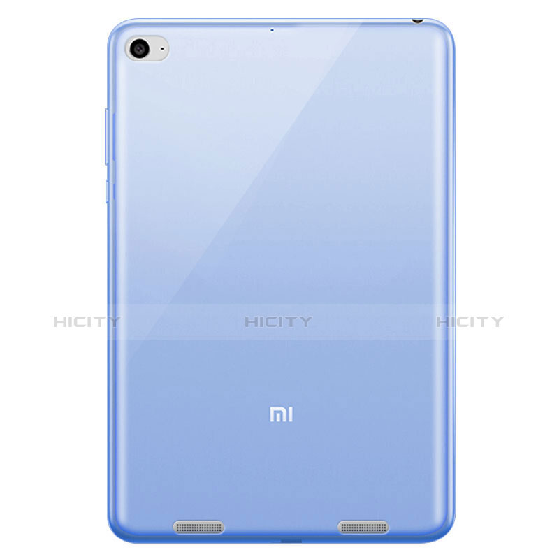 Coque Ultra Slim TPU Souple Transparente pour Xiaomi Mi Pad 2 Bleu Plus