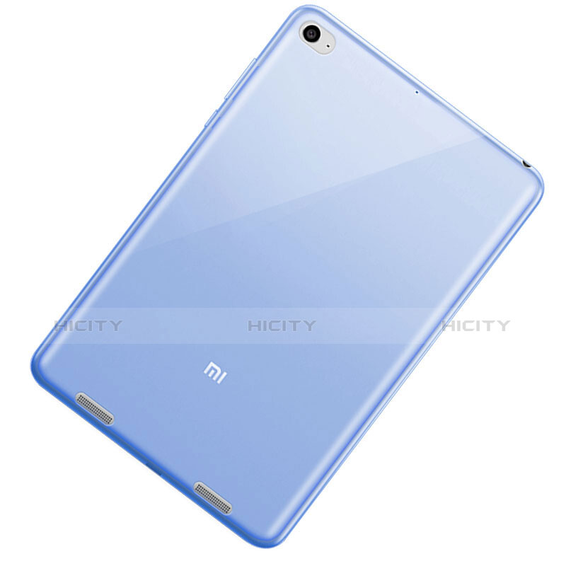 Coque Ultra Slim TPU Souple Transparente pour Xiaomi Mi Pad 2 Bleu Plus