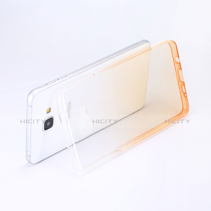 Coque Ultra Slim Transparente Souple Degrade pour Samsung Galaxy A9 (2016) A9000 Jaune Plus