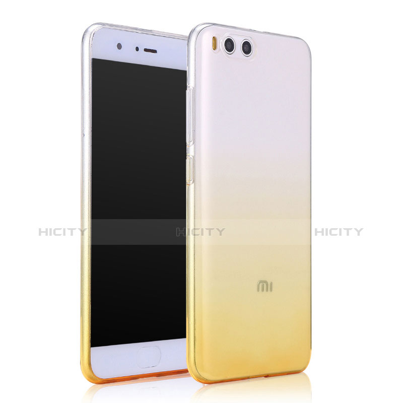 Coque Ultra Slim Transparente Souple Degrade pour Xiaomi Mi 6 Jaune Plus