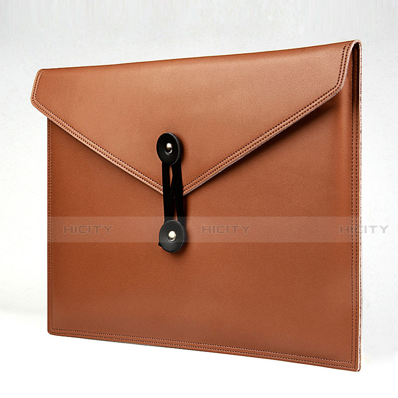 Double Pochette Housse Cuir L08 pour Apple MacBook Air 11 pouces Plus