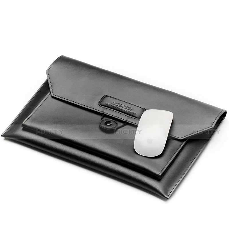 Double Pochette Housse Cuir L12 pour Apple MacBook Air 11 pouces Plus