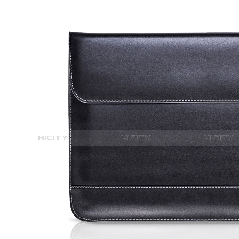 Double Pochette Housse Cuir L14 pour Apple MacBook 12 pouces Plus