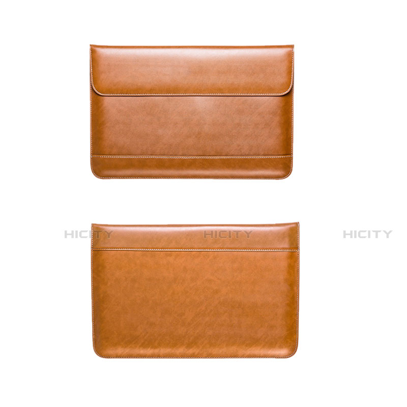 Double Pochette Housse Cuir L14 pour Apple MacBook 12 pouces Plus