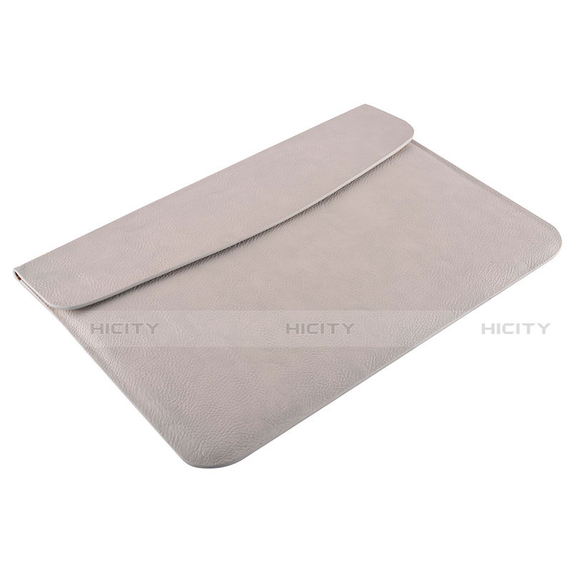 Double Pochette Housse Cuir L15 pour Apple MacBook 12 pouces Plus