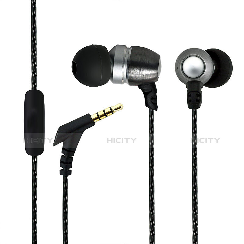 Ecouteur Filaire Sport Stereo Casque Intra-auriculaire Oreillette H01 Noir Plus