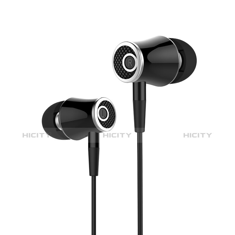 Ecouteur Filaire Sport Stereo Casque Intra-auriculaire Oreillette H06 Noir Plus