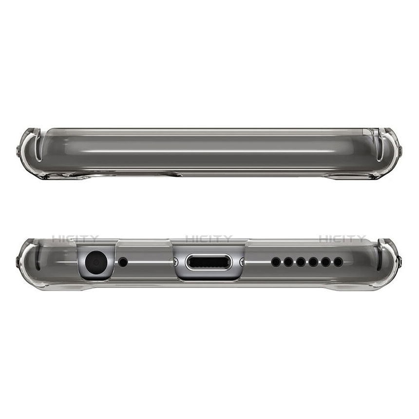 Etui Antichocs Rigide Transparente Crystal pour Apple iPhone 6 Plus Gris Plus