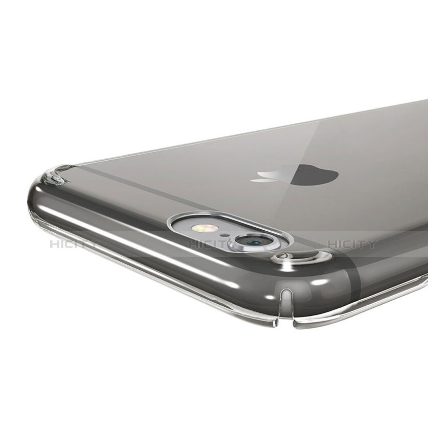 Etui Antichocs Rigide Transparente Crystal pour Apple iPhone 6 Plus Gris Plus