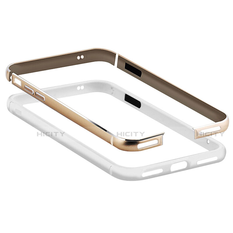 Etui Bumper Luxe Aluminum Metal pour Apple iPhone SE (2020) Or Plus