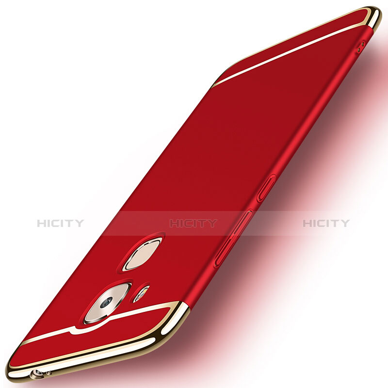 Etui Bumper Luxe Metal et Plastique M01 pour Huawei G9 Plus Rouge Plus