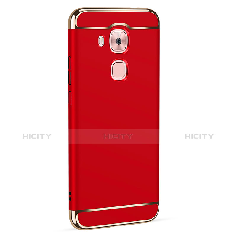 Etui Bumper Luxe Metal et Plastique M01 pour Huawei G9 Plus Rouge Plus