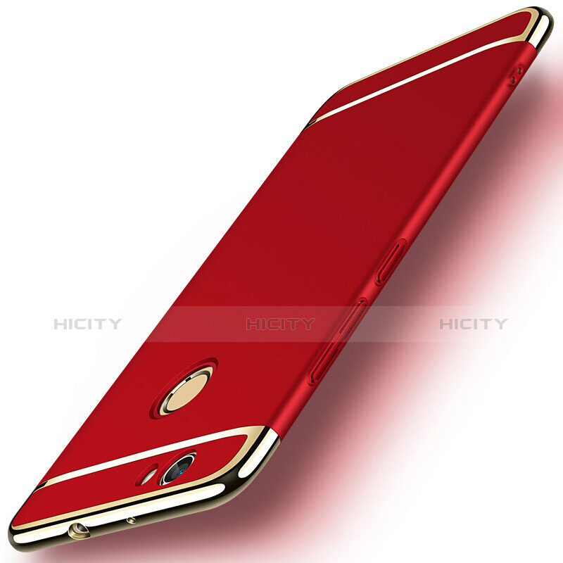 Etui Bumper Luxe Metal et Plastique M02 pour Huawei Nova Rouge Plus