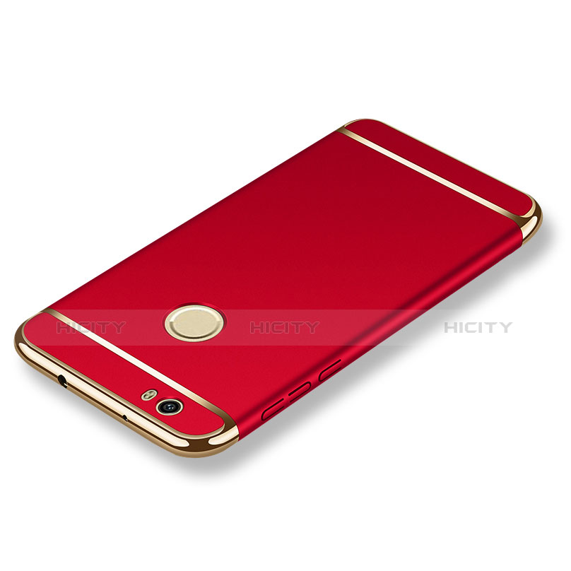 Etui Bumper Luxe Metal et Plastique M02 pour Huawei Nova Rouge Plus