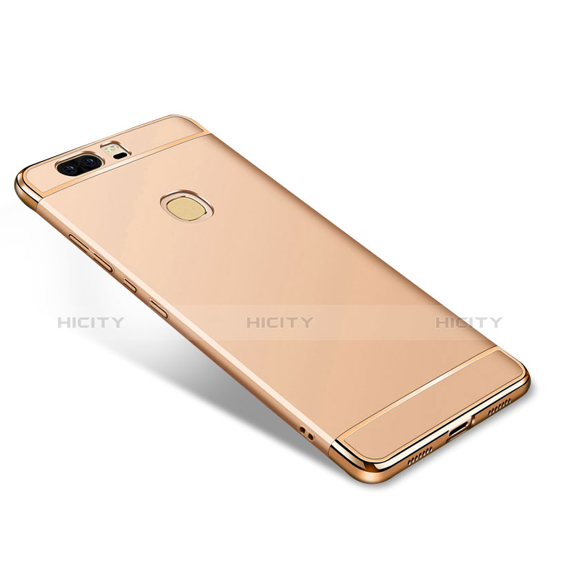 Etui Bumper Luxe Metal et Plastique pour Huawei Honor V8 Or Plus