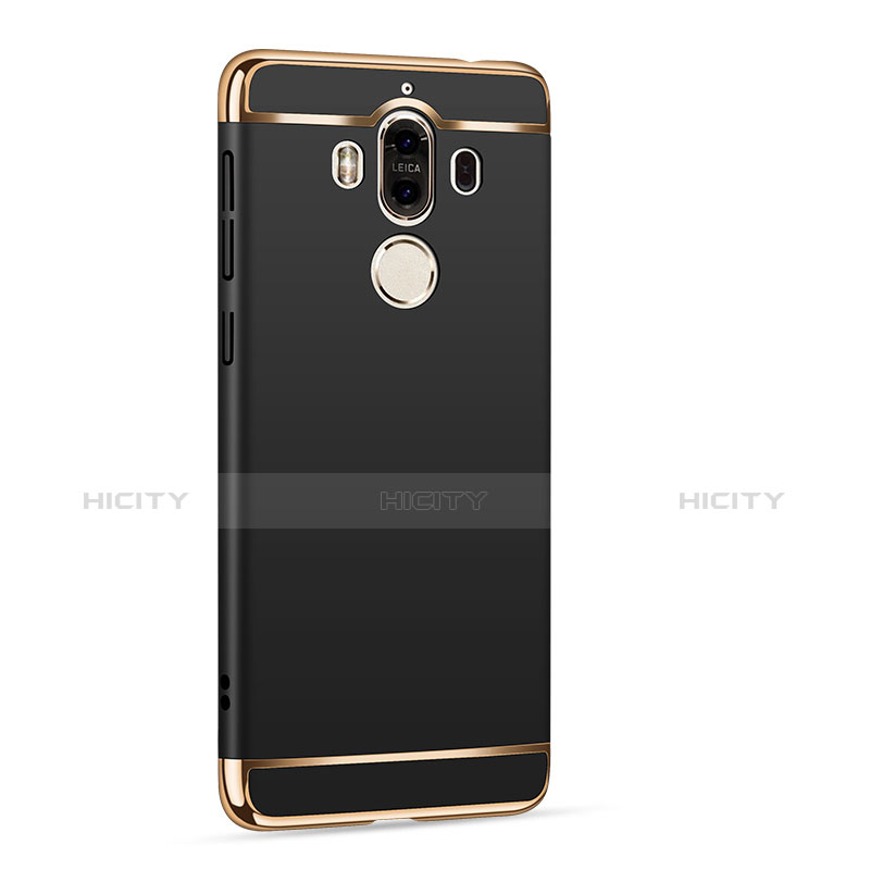 Etui Bumper Luxe Metal et Plastique pour Huawei Mate 9 Noir Plus