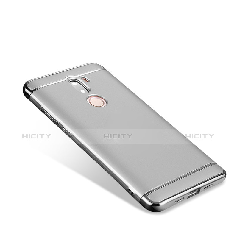 Etui Bumper Luxe Metal et Plastique pour Xiaomi Mi 5S Plus Argent Plus