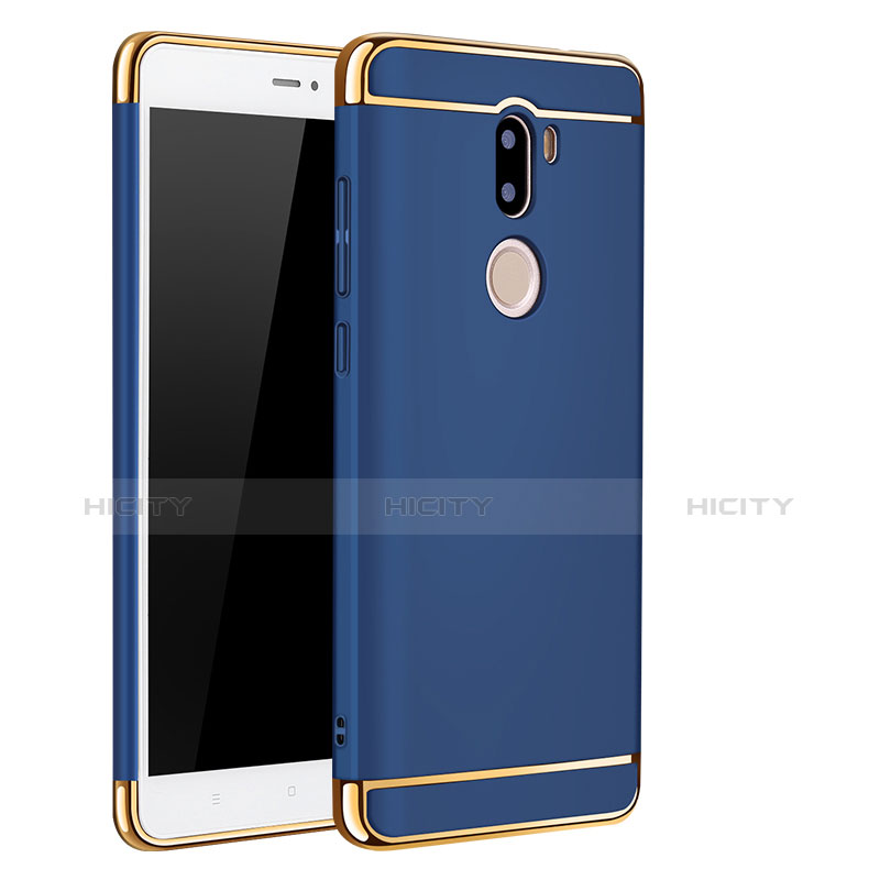 Etui Bumper Luxe Metal et Plastique pour Xiaomi Mi 5S Plus Bleu Plus