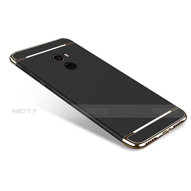 Etui Bumper Luxe Metal et Plastique pour Xiaomi Mi Mix 2 Noir Plus