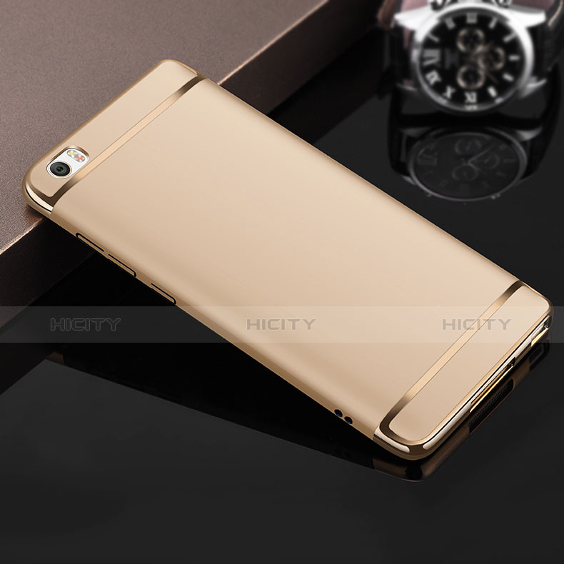 Etui Bumper Luxe Metal et Plastique pour Xiaomi Mi Note Or Plus