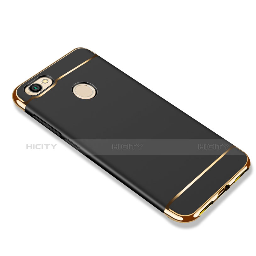 Etui Bumper Luxe Metal et Plastique pour Xiaomi Redmi Y1 Noir Plus