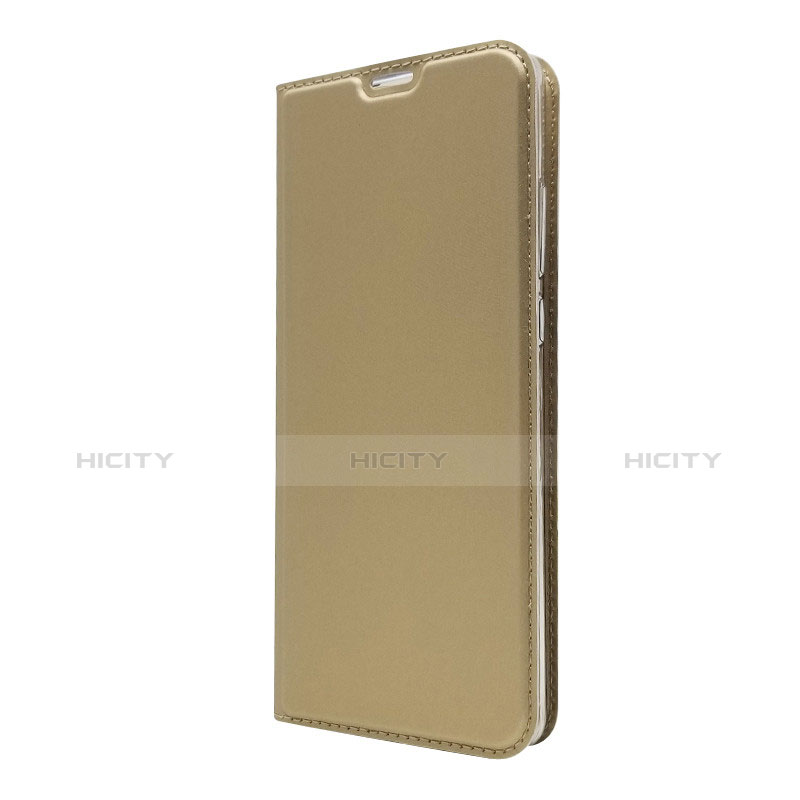 Etui Clapet Portefeuille Livre Cuir L01 pour Huawei P30 Pro Or Plus