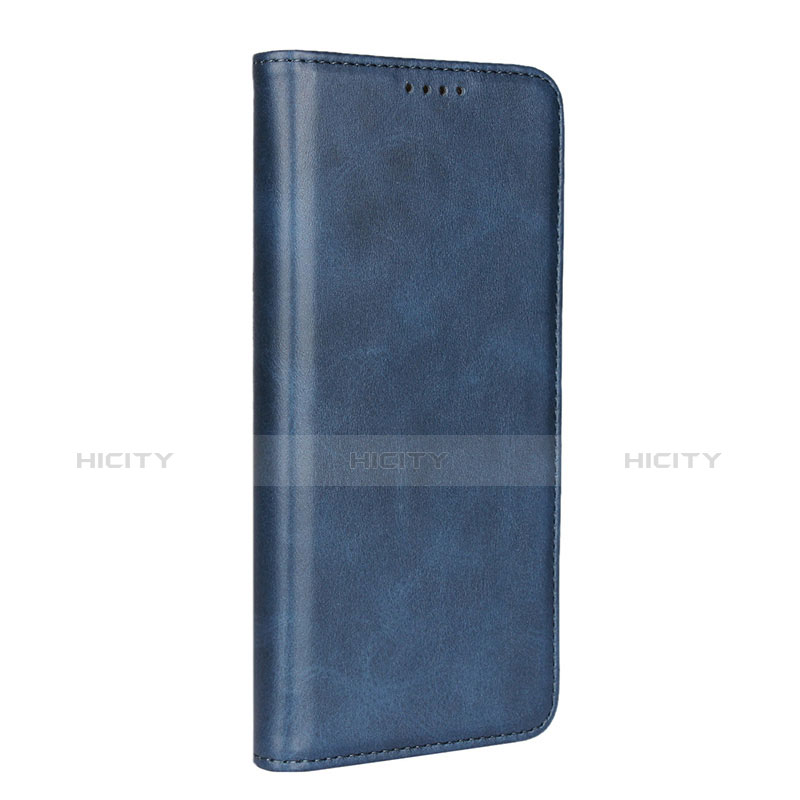 Etui Clapet Portefeuille Livre Cuir L02 pour Huawei P30 Pro New Edition Bleu Plus